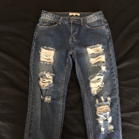 Jeans riped high waisted - Picture 6 of 7